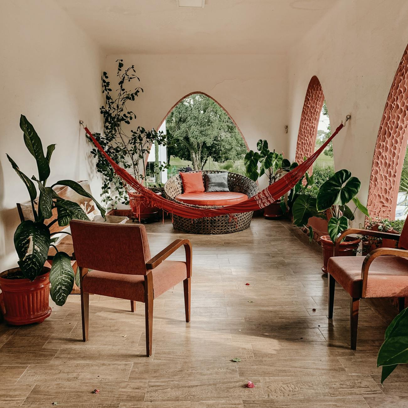 Akazienholz Lounge-Set (4-teilig)